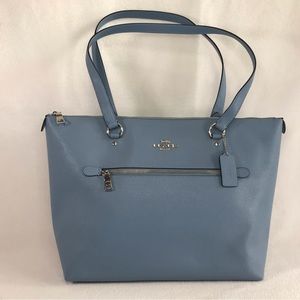 Coach Gallery Tote in Slate Blue